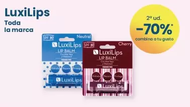 Oferta de Luxílips - Toda La Marca en Clarel