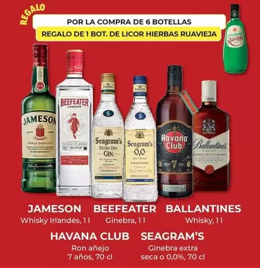 Oferta de Ruavieja - Whisky en CashDiplo