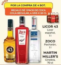 Oferta de Zoco - Licor en CashDiplo