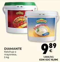 Oferta de Diamante - Ketchup O Mayonesa por 9,89€ en CashDiplo