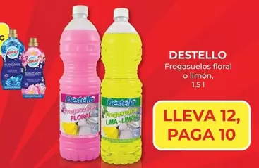 Oferta de Destello - Fregasuelos Floral O Limon en CashDiplo