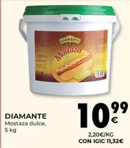 Oferta de Diamante - Mostaza dulce por 10,99€ en CashDiplo