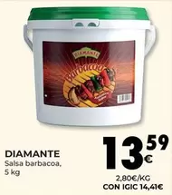 Oferta de Diamante - Salsa Barbacoa por 13,59€ en CashDiplo