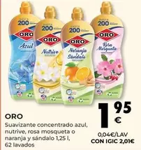 Oferta de Oro - Suavizante Concentrado Azul por 1,95€ en CashDiplo