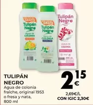 Oferta de Tulipán - Agua De Colonia Fraiche, Original O Fresa Y Nata por 2,15€ en CashDiplo