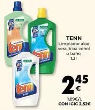 Oferta de Tenn - Limpiador Aloe Vera por 2,45€ en CashDiplo