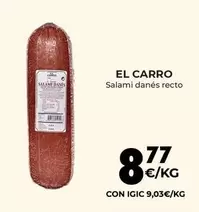 Oferta de Salami -  Danés Recto por 8,77€ en CashDiplo