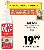 Oferta de MELS - Salsa Chocolate Profesional por 19,99€ en CashDiplo