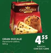 Oferta de Gran Ducale - Panettone Clasico por 4,55€ en CashDiplo