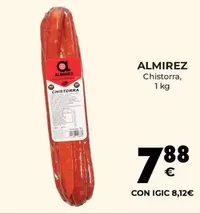 Oferta de Almirez - Chistorra por 7,88€ en CashDiplo