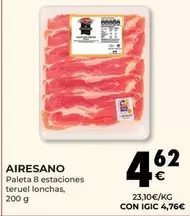 Oferta de Aire Sano - Paleta 8 Estaciones Teruel Lonchas por 4,62€ en CashDiplo