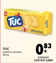 Oferta de Tuc - Galletas Saladas por 0,83€ en CashDiplo