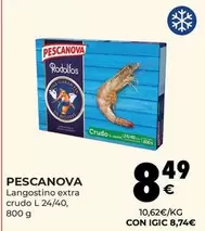 Oferta de Pescanova - Langostino Extra Crudo por 8,49€ en CashDiplo