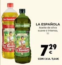 Oferta de La Española - Aceite De Oliva Suave O Intenso por 7,29€ en CashDiplo