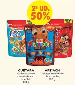 Oferta de Cuétara - Galletas Choco Muerdo Blanco O Leche en CashDiplo