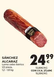 Oferta de Sánchez Alcaraz - Lomo Cebo Iberico por 24,99€ en CashDiplo