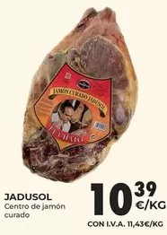 Oferta de Jadusol - Centro De Jamon Curado por 10,39€ en CashDiplo