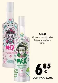 Oferta de Mex - Crema De Tequila Fresa O Melon por 6,85€ en CashDiplo