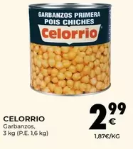 Oferta de Celorrio - Garbanzos por 2,99€ en CashDiplo