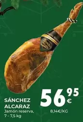 Oferta de Sánchez Alcaraz - Jamon Reserva por 56,95€ en CashDiplo