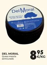 Oferta de Del moral - Queso Mezcla Semicurado por 8,95€ en CashDiplo