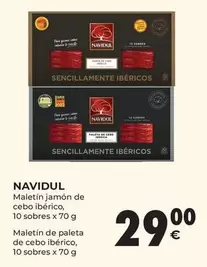 Oferta de Navidul - Maletin Jamon De Cebo Iberico por 29€ en CashDiplo