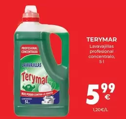 Oferta de Terymar - Lavavajillas Profesional Concentrato por 5,99€ en CashDiplo