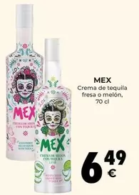 Oferta de Mex - Crema De Tequila Fresa O Melon por 6,49€ en CashDiplo