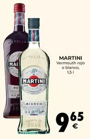 Oferta de Martini - Vermouth Rojo O Blanco por 9,65€ en CashDiplo