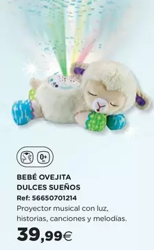 Oferta de Bebe Ovejita Dulces Suenos por 39,99€ en Hipercor