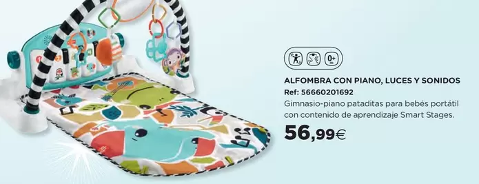 Oferta de Alfombra Con Piano/ Luces Y Sonidos por 56,99€ en Hipercor