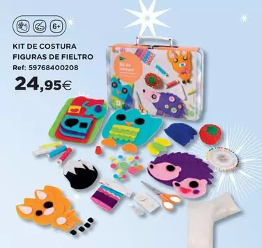 Oferta de El Corte Inglés - Kit De Costura Figuras De Fieltro por 24,95€ en Hipercor