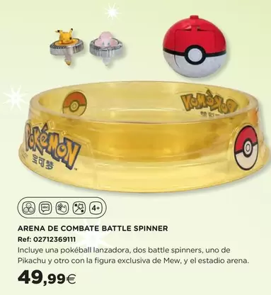 Oferta de Arena De Combate Battle Spinner por 49,99€ en Hipercor