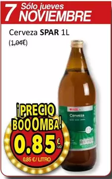 Oferta de Spar - Cerveza por 0,85€ en SPAR