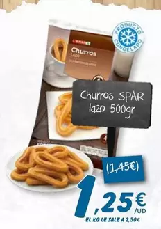 Oferta de Spar - Churros por 1,25€ en SPAR