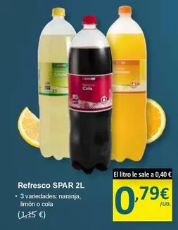 Oferta de Spar - Refresco por 0,79€ en SPAR