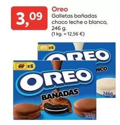 Oferta de Oreo - Galletas Banadas Choco Leche O Blanco por 3,09€ en Suma Supermercados