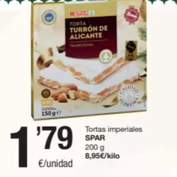 Oferta de Spar - Tortas Imperiales por 1,79€ en SPAR Fragadis