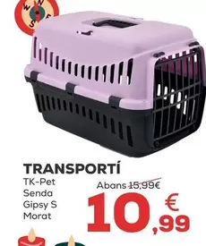 Oferta de Tk-Pet - Transportin por 10,99€ en Kiwoko