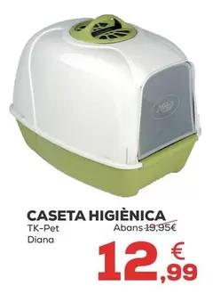 Oferta de Tk-Pet - Caseta Higienica por 12,99€ en Kiwoko