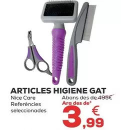 Oferta de Nice Care - Articulos Higiene Gato por 3,99€ en Kiwoko