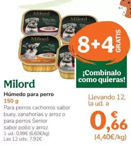 Oferta de Milord - Húmedo Para Perro  por 0,99€ en Tiendanimal