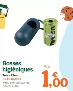 Oferta de Nova Clean - Bolsas Higiénicas por 1€ en Tiendanimal