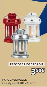 Oferta de Cristal - Farol por 3,5€ en JYSK