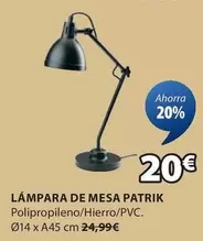 Oferta de Patrik - Lámpara De Mesa por 20€ en JYSK