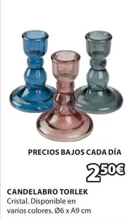 Oferta de Cristal - Candelabro Torlek por 2,5€ en JYSK