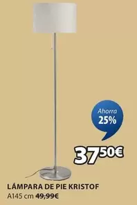 Oferta de Lámpara De Pie Kristof por 37,5€ en JYSK