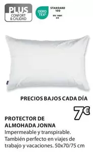 Oferta de Protector De Almohada Jonna por 7€ en JYSK