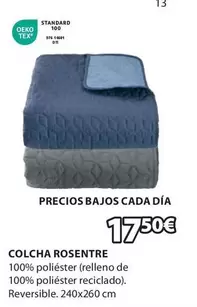 Oferta de TEX - Colcha Roseentre por 17,5€ en JYSK