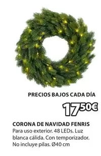 Oferta de Corona -  De Navidad Fenris por 17,5€ en JYSK